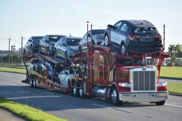 Transporteur Camion Renault Kangoo dans Brussel Belgique